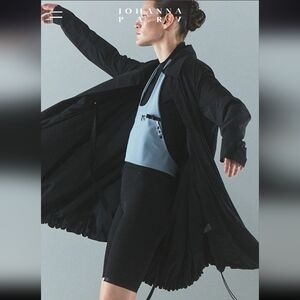 JOHANNA PARV Cover single-breasted coat Black Large